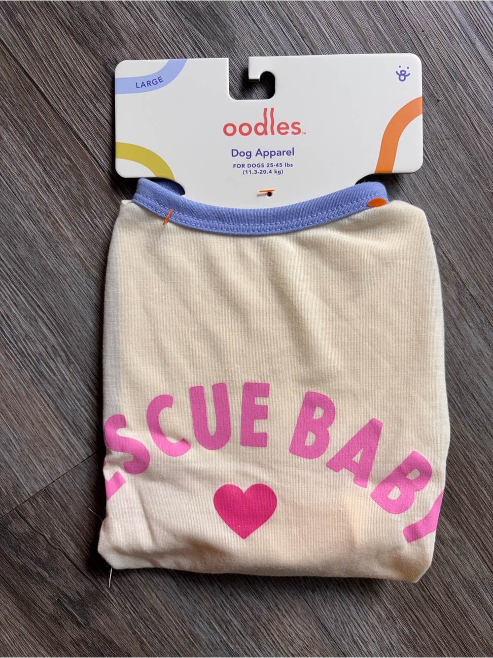 "Rescue Baby" Dog T Shirt